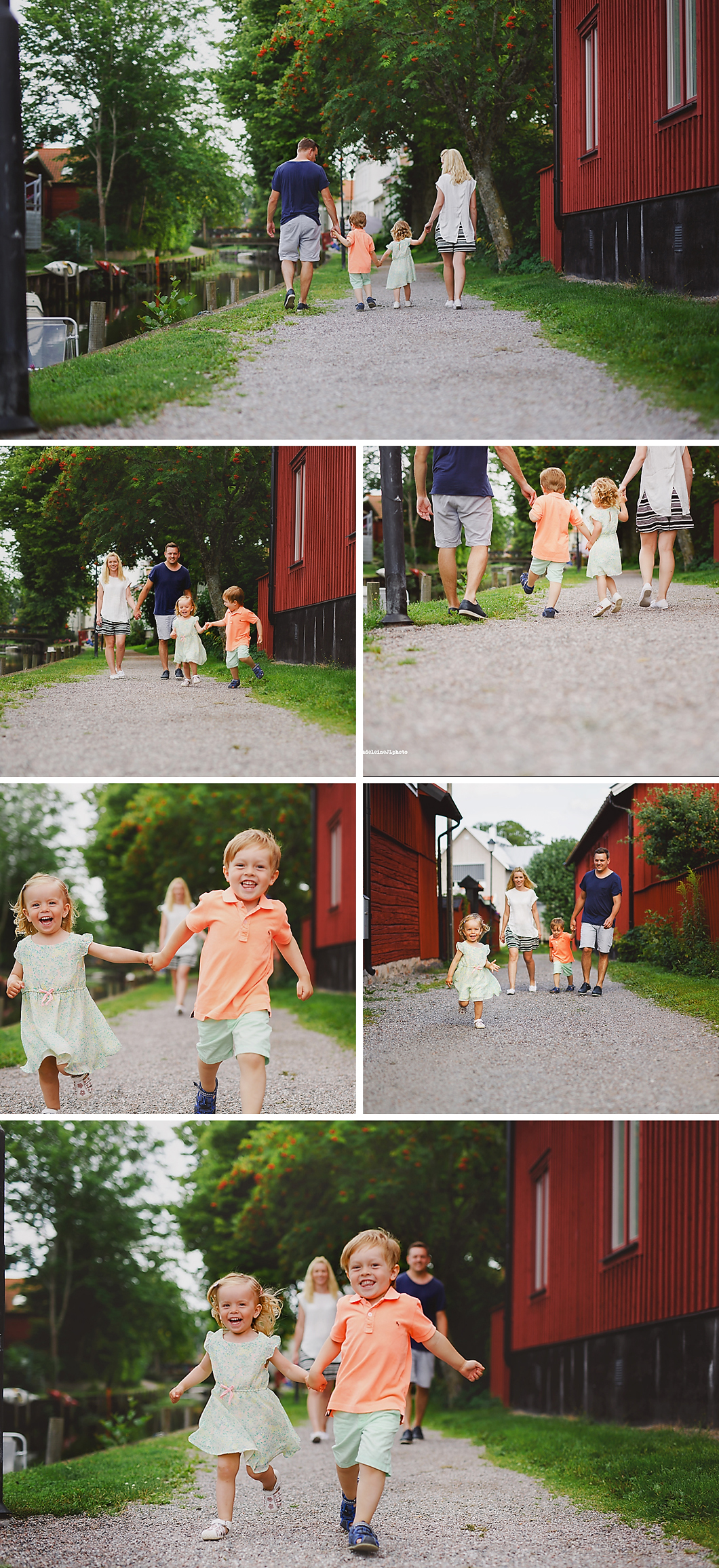 Sweden Trosa Familjefotografering | Orange County family and childrens photographer Madeleine JL Photography